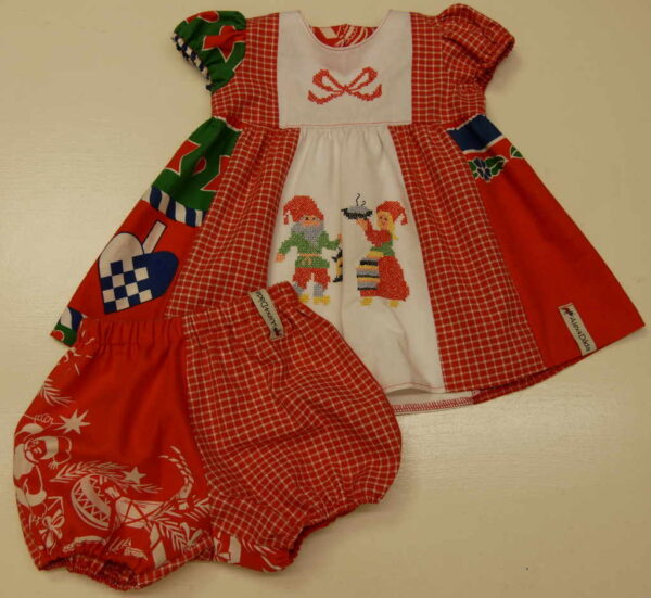 Julklänningsset 2-del baby