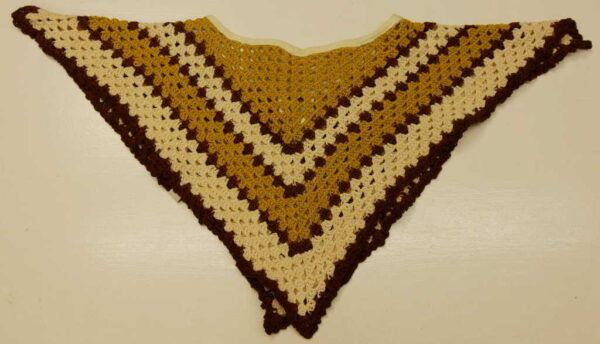 Virkad poncho barn - Bild 2