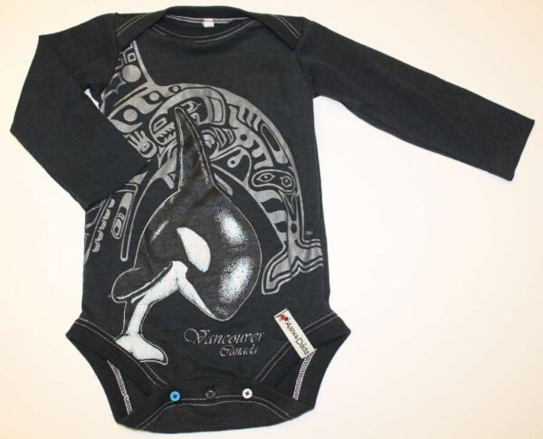 Babybody m L-ärm