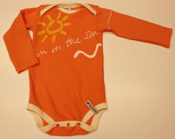 Babybody m L-ärm